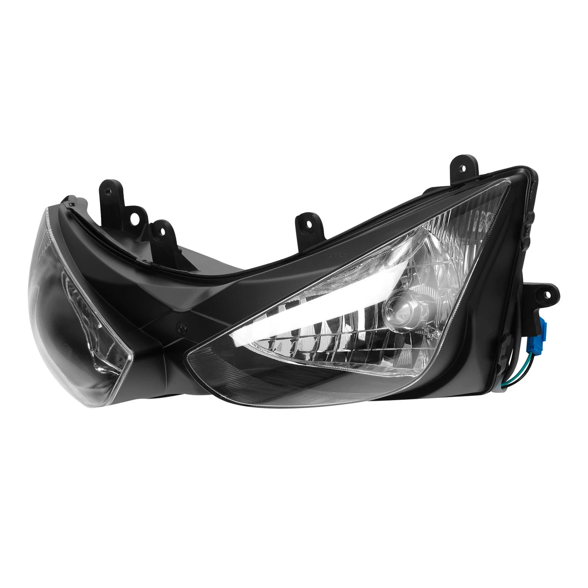 Front Headlight Headlamp Assembly For Kawasaki NinjaZX6R ZX636 ZX6RR ZX600 05-06