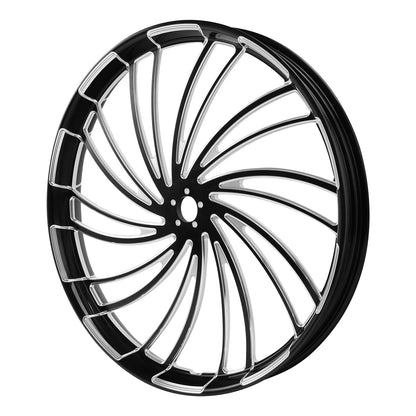30" Front Wheel Rim & Single Disc Hub Fit For Harley Street Road Glide 2008-2025