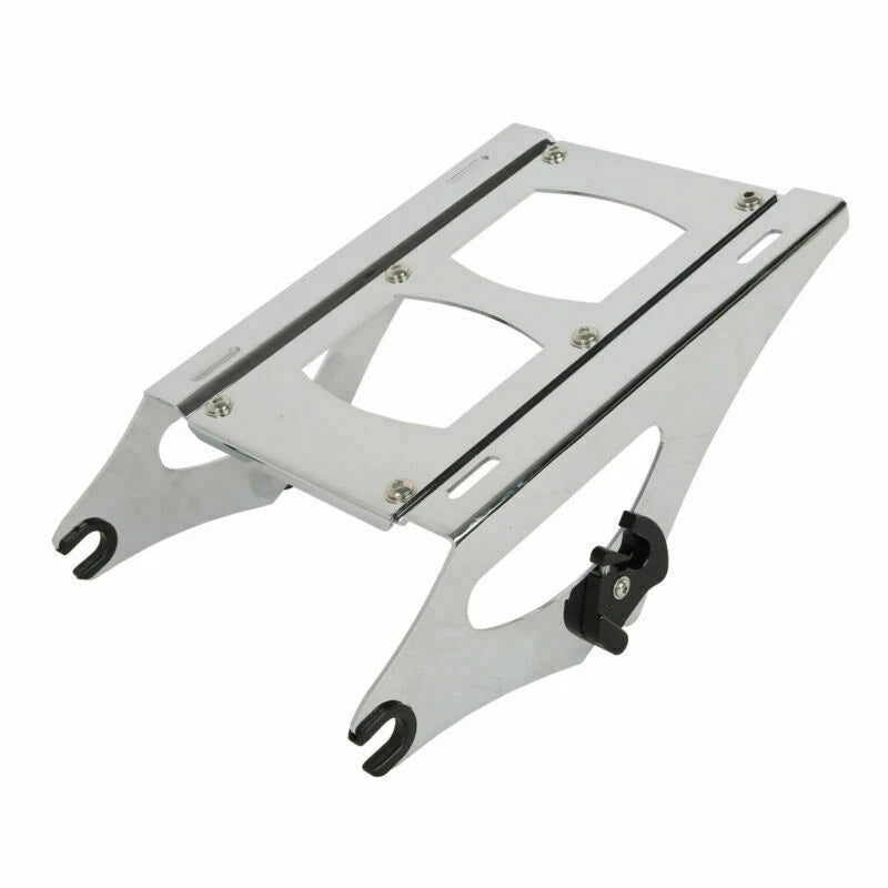 Matt Chopped Trunk Backrest Mount Rack Fit For Harley Road Glide 14-Up
