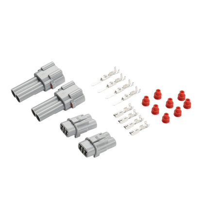 DC Power Outlet Connector Plug Set For Yamaha YZF-R6 YZF-R1 MT07 MT09 XSR TRACER