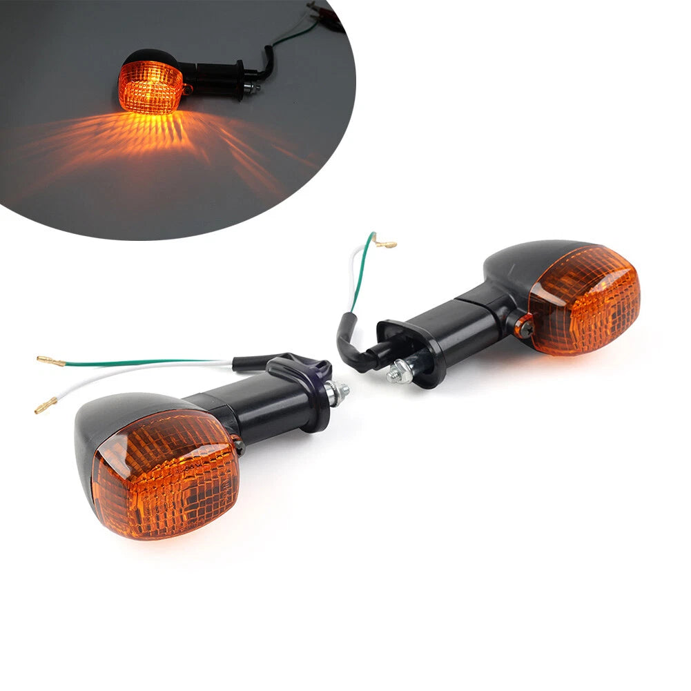 Rear Turn Signals Light Fit For Kawasaki Ninja ZX6R ZX7R ZX9R ZX12R ZZR600 Amber