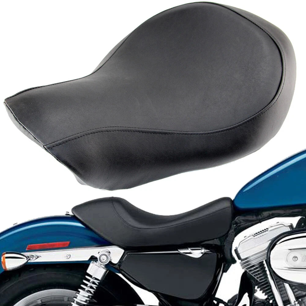 Driver Rider Solo Seat For Harley Sportster 1200 883 48 72 Iron Custom 2004-2015