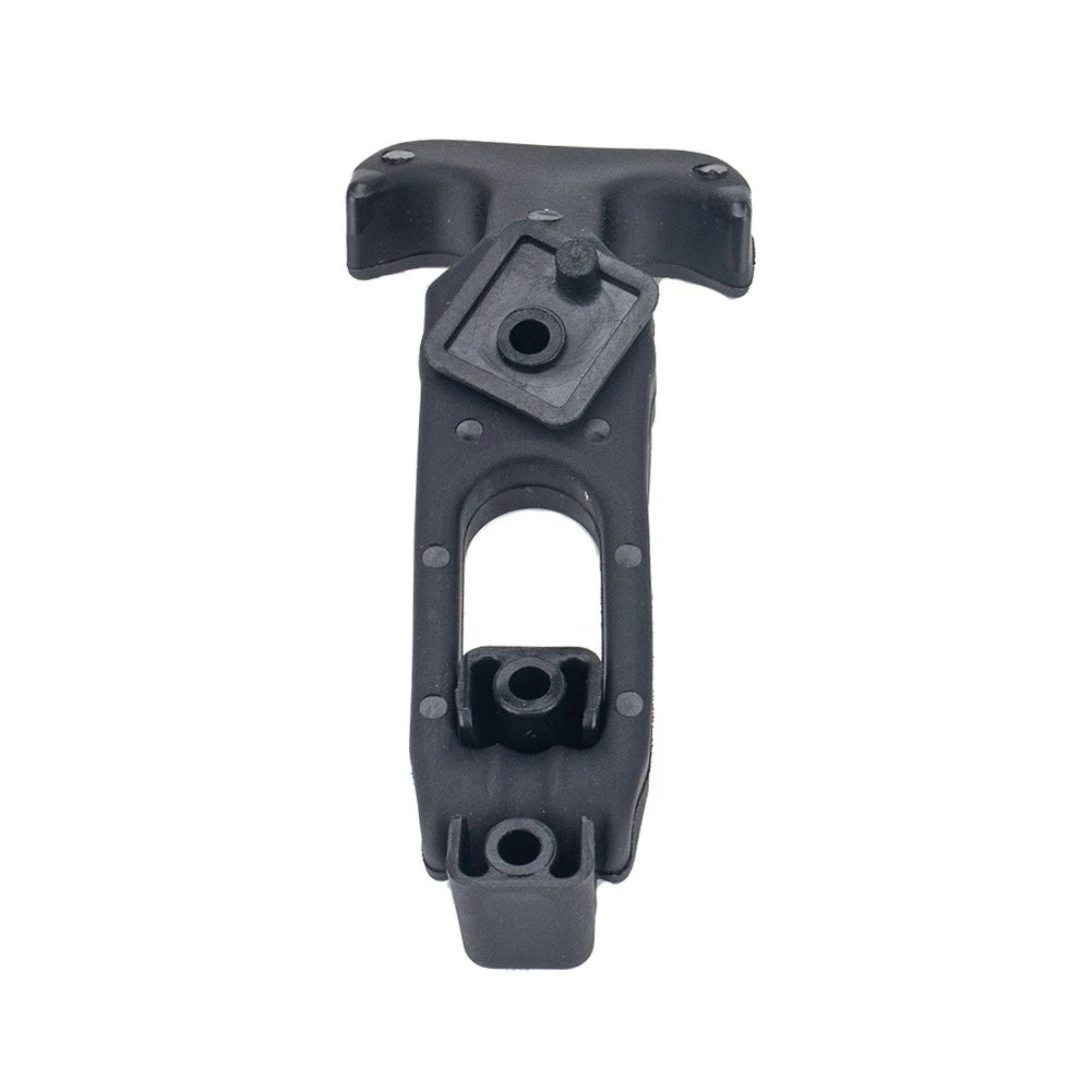 Rubber Flexible T-Handle Hasp Draw Latch for RV Tool Box Cooler Golf Cart Black