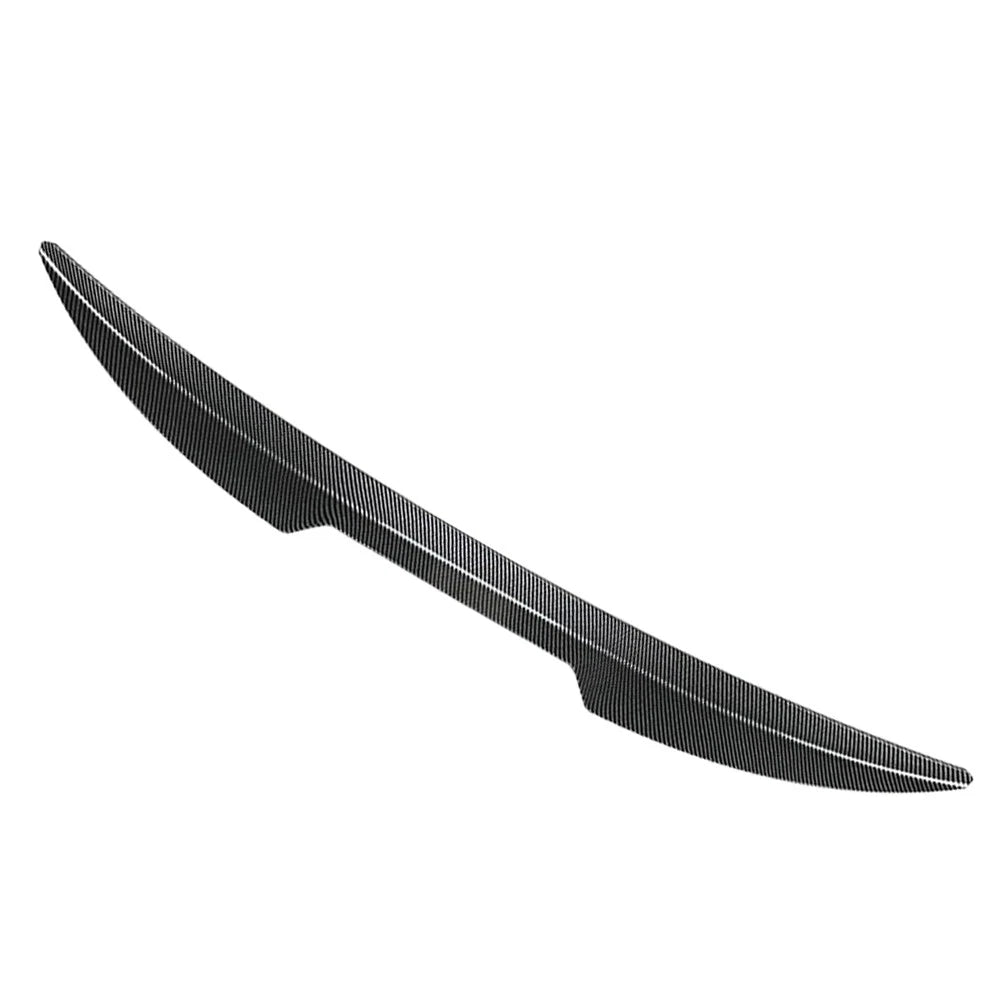 Carbon Fiber Look Rear Roof Trunk Spoiler Lip For Ford Focus MK3 MK3.5 2011-2017
