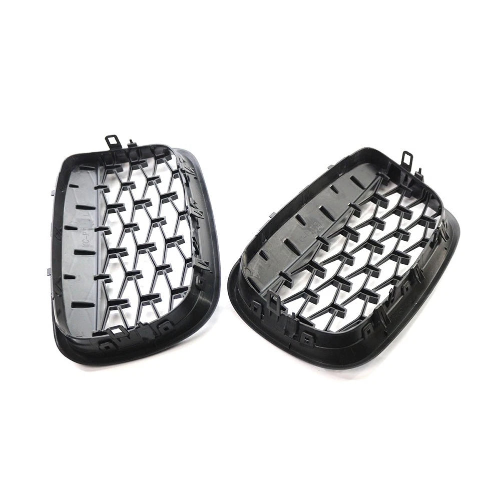 Front Bumper Kidney Grill Diamond Grille For BMW X5 E70 X6 E71
