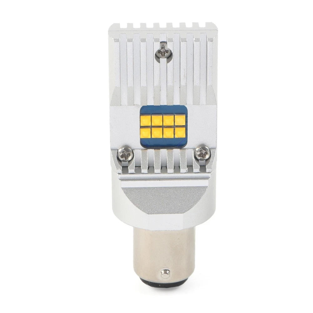 LED Headlight Bulb 6V Or 12V Fitd Model A Model T BA15D Warm White Light