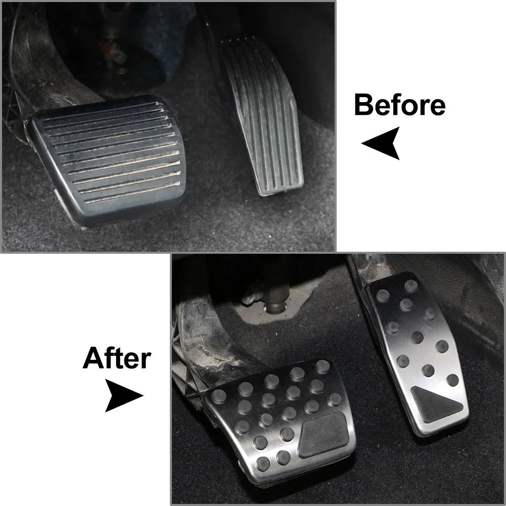 Steel Car Brake Gas Pedals Cover For Jeep Renegade Compass For Fiat 500X
