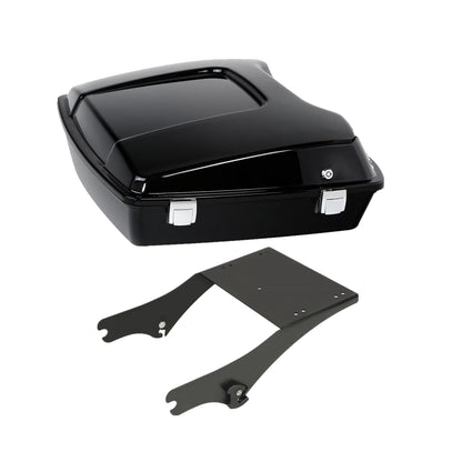 Razor Trunk & 2 Up Mount Rack Fit For Harley Street Glide 97-08 07