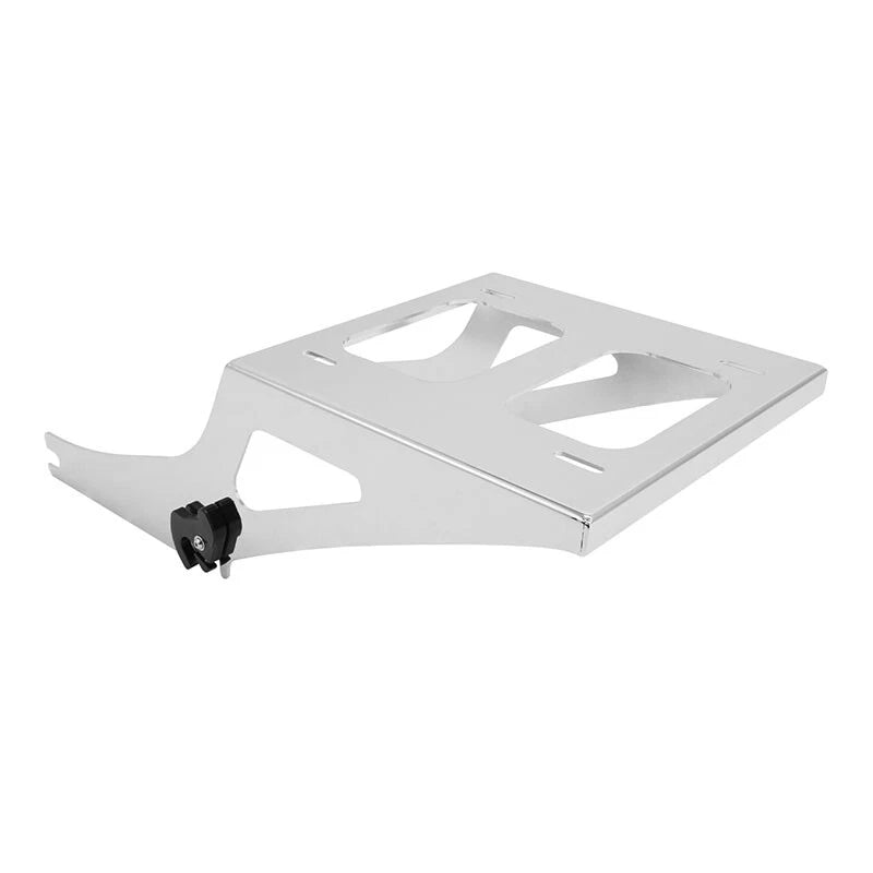 King Trunk Backrest Pad Two Up Mount Rack Fit For Harley Fatboy 08-16