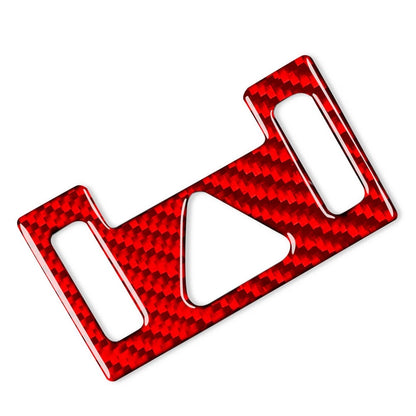 Carbon Fiber Red Mergency Light Button Frame Trim For Kia K3 Forte 2019-21 US US