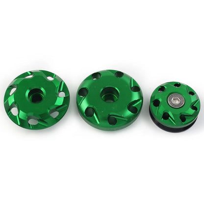 Frame Hole Covers Fairing Bolts Caps Set For Kawasaki NINJA1000 Z1000 Z1000SX ab