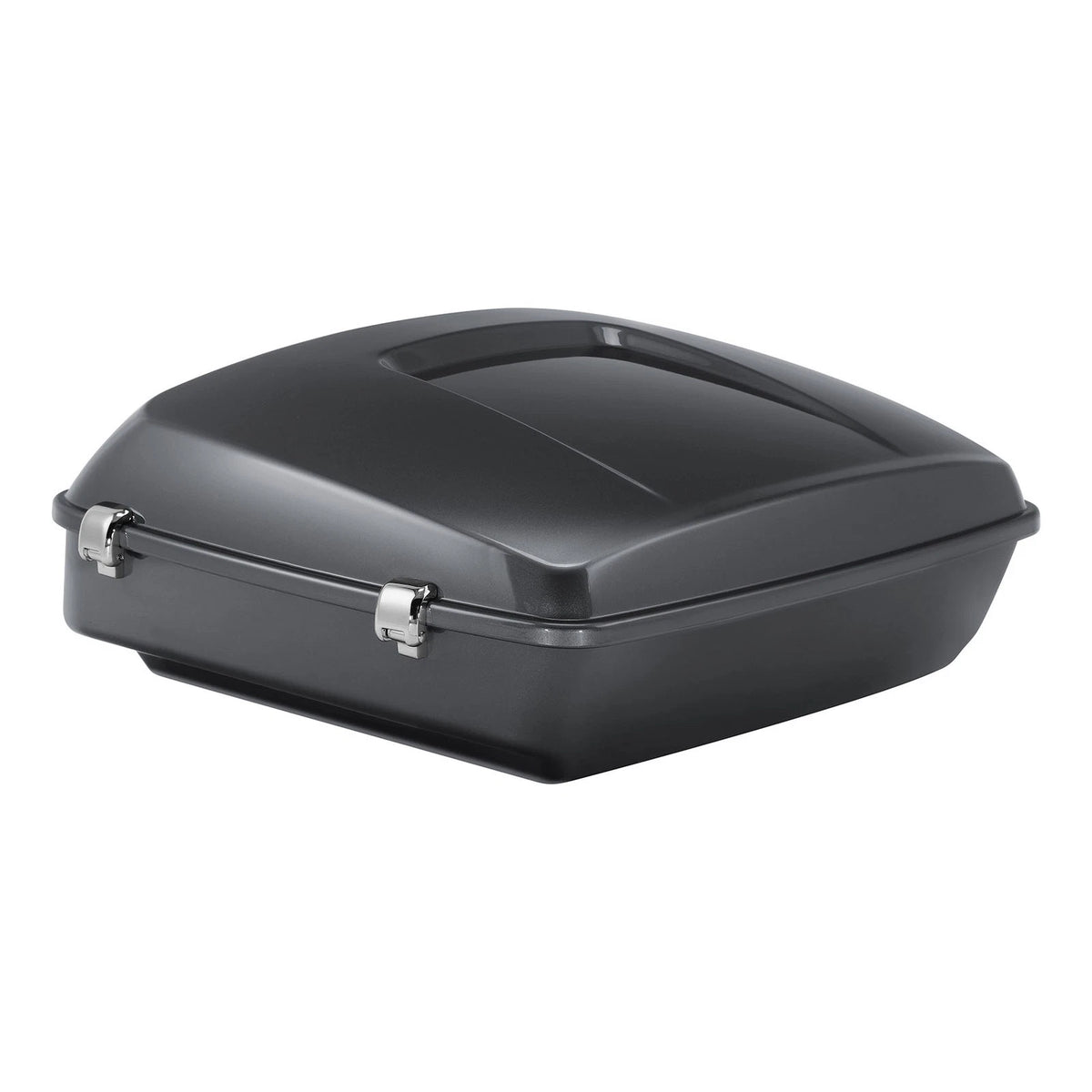 Chopped Trunk Luggage Fit For Harley Electra Glide 14-Up Gauntlet Gray Metallic