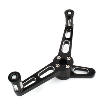 Front Foot Pegs Heel Toe Shifter Lever For Harley Sportster XL883 1200 Iron883 G