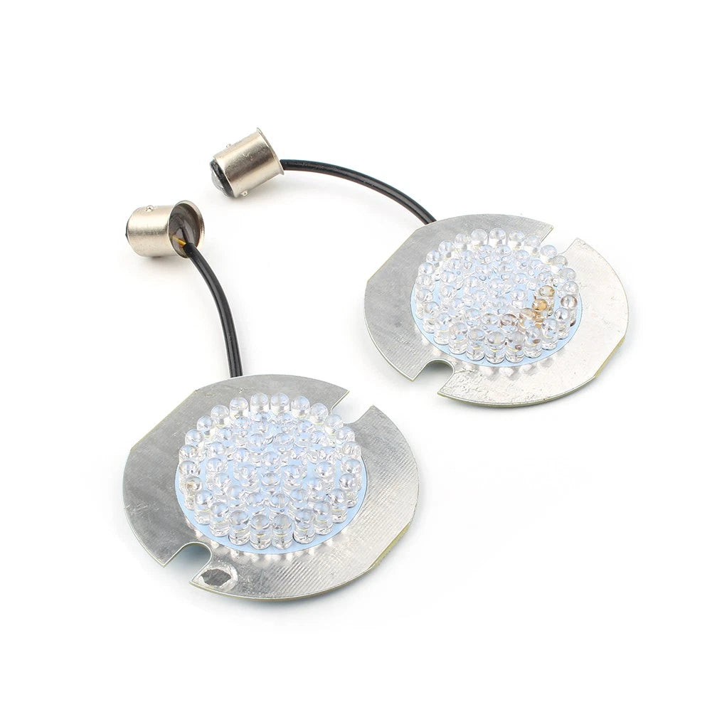 1157 LED Turn Signal Light Indicator Inserts fit Harley Electra/Road Glide