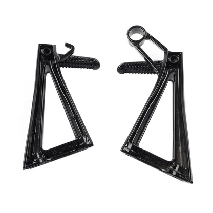Rear Passenger Footrests FootPeg Bracket For Yamaha YZF R6 YZFR6 03-05 R6S 06-09