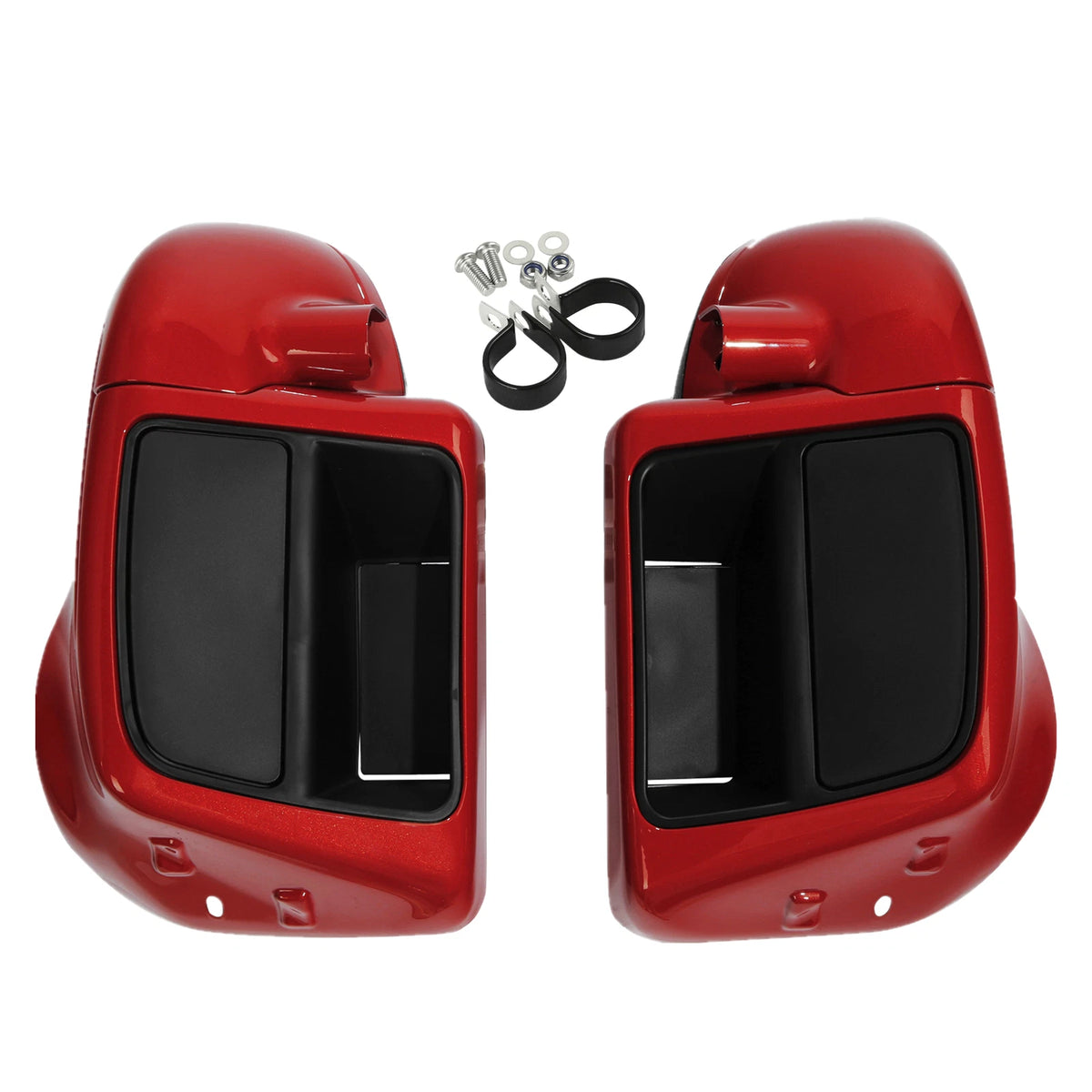 Lower Vented Fairings Fit For Harley Davidson Touring Glide 2014-2024 Wicked Red