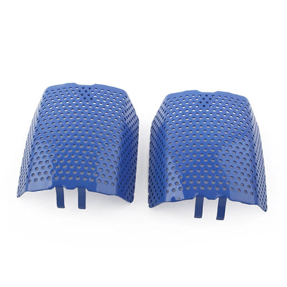 2Pcs Front Caliper Screen Inserts Blue For Harley V-Rod & Touring 2006-2019 2018