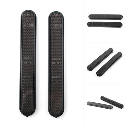 2x Smoke Rear Shock Absorber Reflector Strip For Harley Sportster 883 10 X48 US