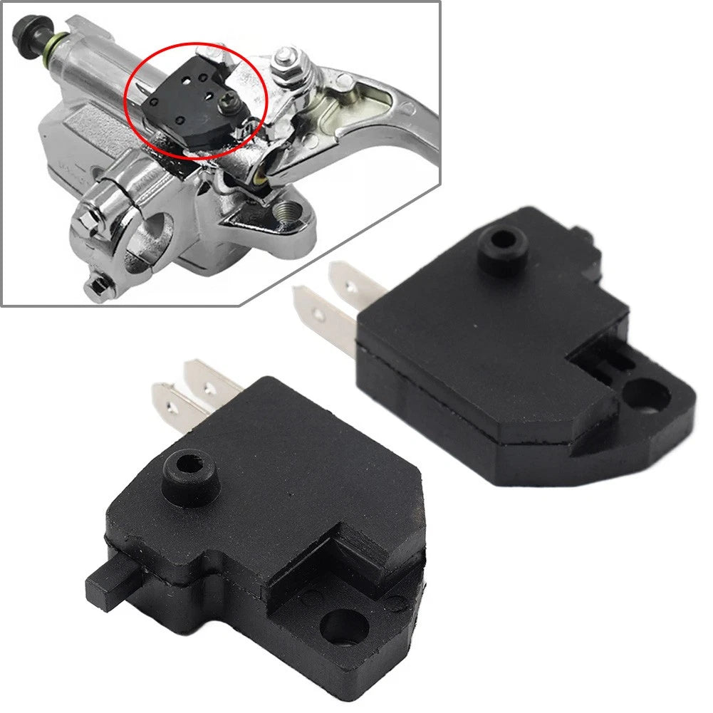 US 2x Motorcycle Front Brake Light Stop Lever Clutch Switch For Suzuki For Honda