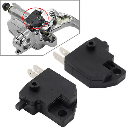 US 2x Motorcycle Front Brake Light Stop Lever Clutch Switch For Suzuki For Honda