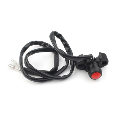 Universal CNC Engine Stop Start Kill Switch Button for Most Dirt Bike Quad ATV