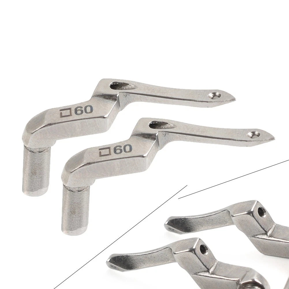 #121-76004 Upper Looper For JUKI MO-3600 MO-3700 MO-3900 MO-6700S Silver 2PCs