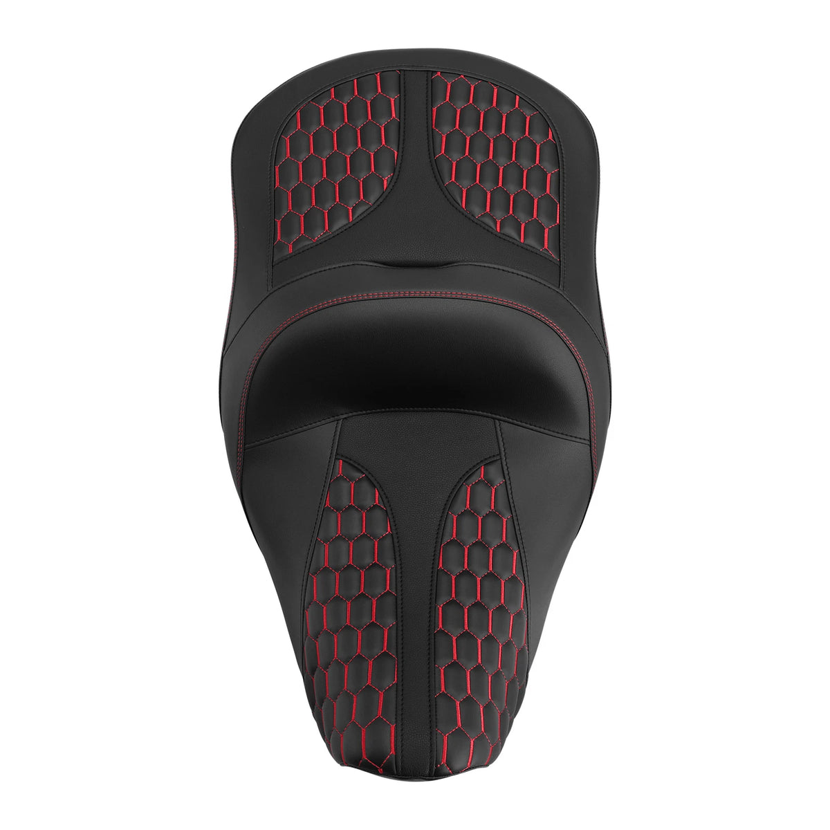 Black Red Rider Passenger Seat Fit For Indian Chieftain 14-25 Dark Horse 16-25