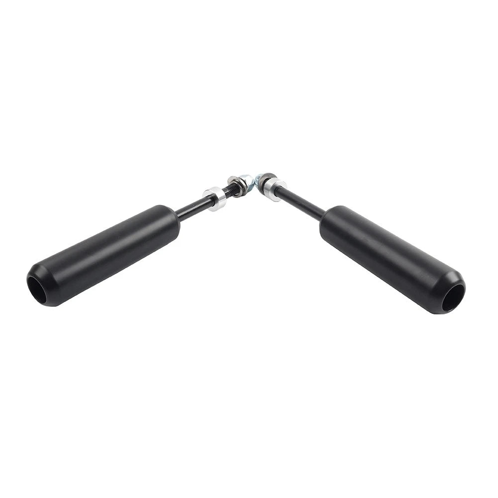 6" Left & Right Crash Bar Shock Frame Sliders Mounts For Harley Dyna 2006-2017