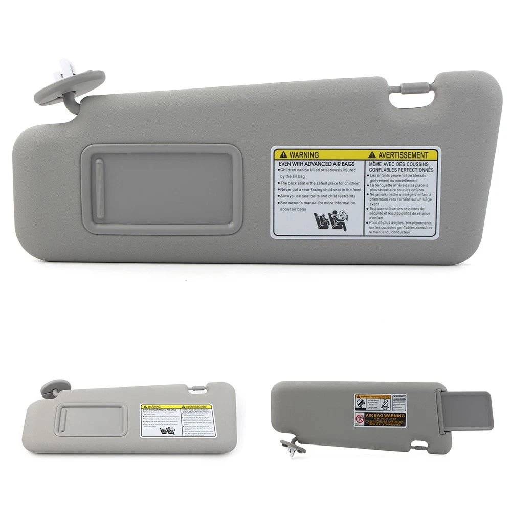 Left Sun Visor for Toyota 2008-13 Highlander  74320-48500-B0 Gray US