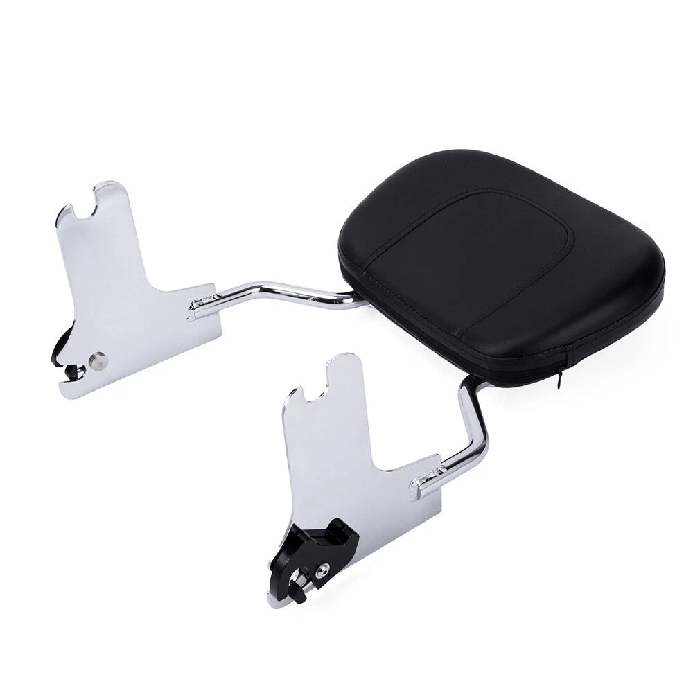 US Passenger Backrest Sissy Bar Pad For Harley Electra Glide Road King 1997-2008