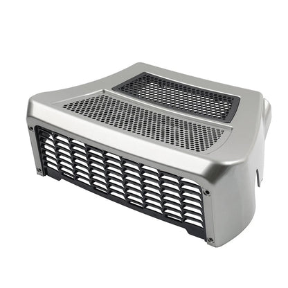 Radiator Chin Cover Lower Spoiler Grey For Harley CVO Road Street Glide 2023-25