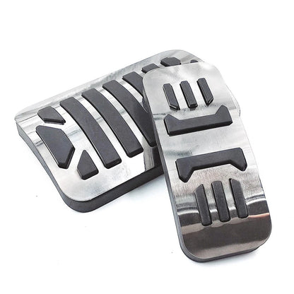 Stainless Steel Car Brake Gas Pedals Protection Cover Fit Jaguar XE XF XJ XJL