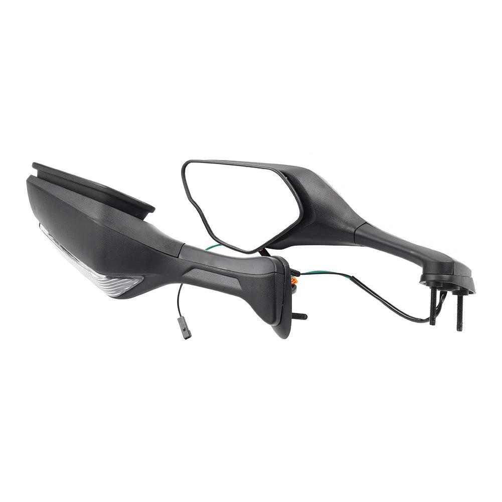 Side Rear View Mirrors w/ Turn Signals For Honda CBR1000RR 2017-2024 2023 2022
