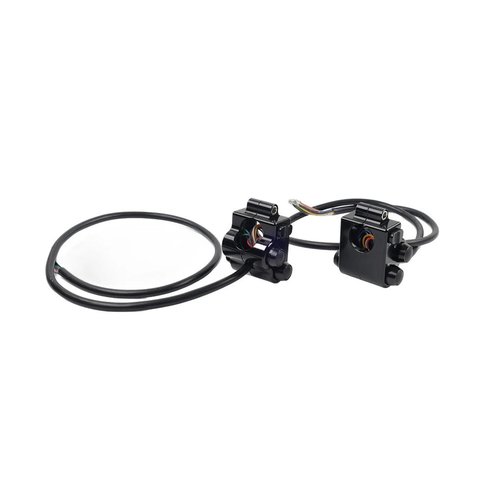 Motor CNC 1" 25mm Handlebar Switch Controls Housing For Harley Universal Black