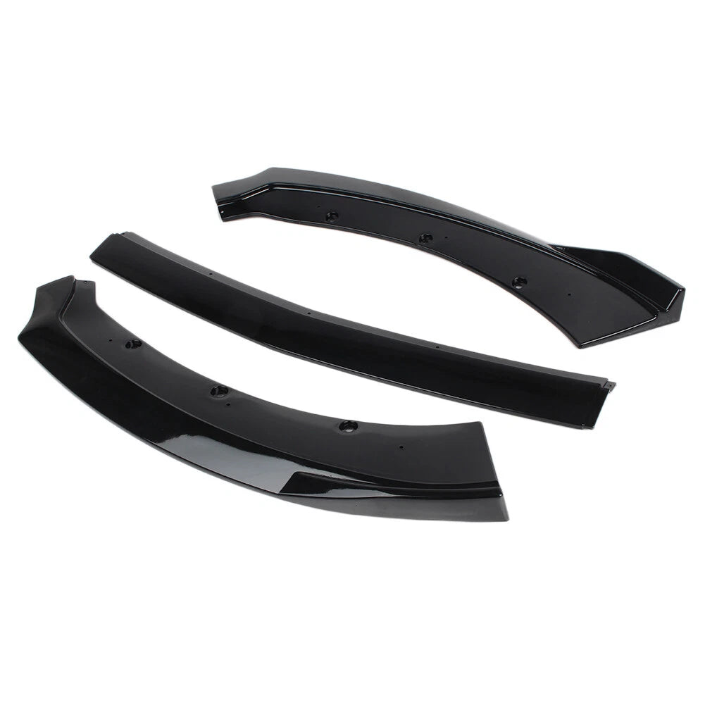 Front Bumper Lip Chin Spoiler Wing Body Kit Black For Ford Mustang 2015-2017