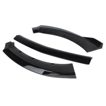 Front Bumper Lip Chin Spoiler Wing Body Kit Black For Ford Mustang 2015-2017