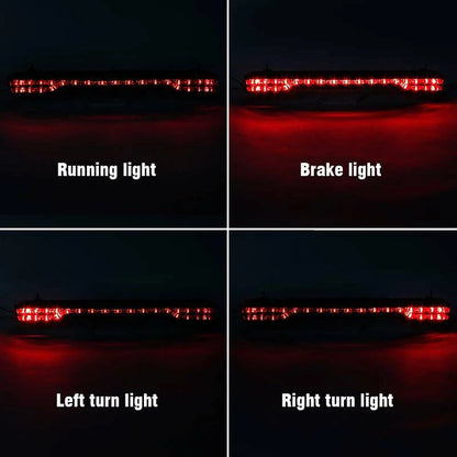 King LED Brake Turn Tail Light & Side Light Fit For Harley Touring Models 14-Up