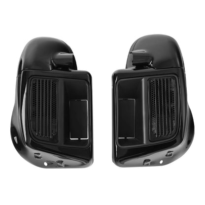Lower Vented Fairing Fit For Harley Electra Street Glide 2014-Up 18 Vivid Black