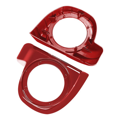 Lower Vented Fairing Speaker Pod Fit For Harley Electra Glide 14-25 Wicked Red
