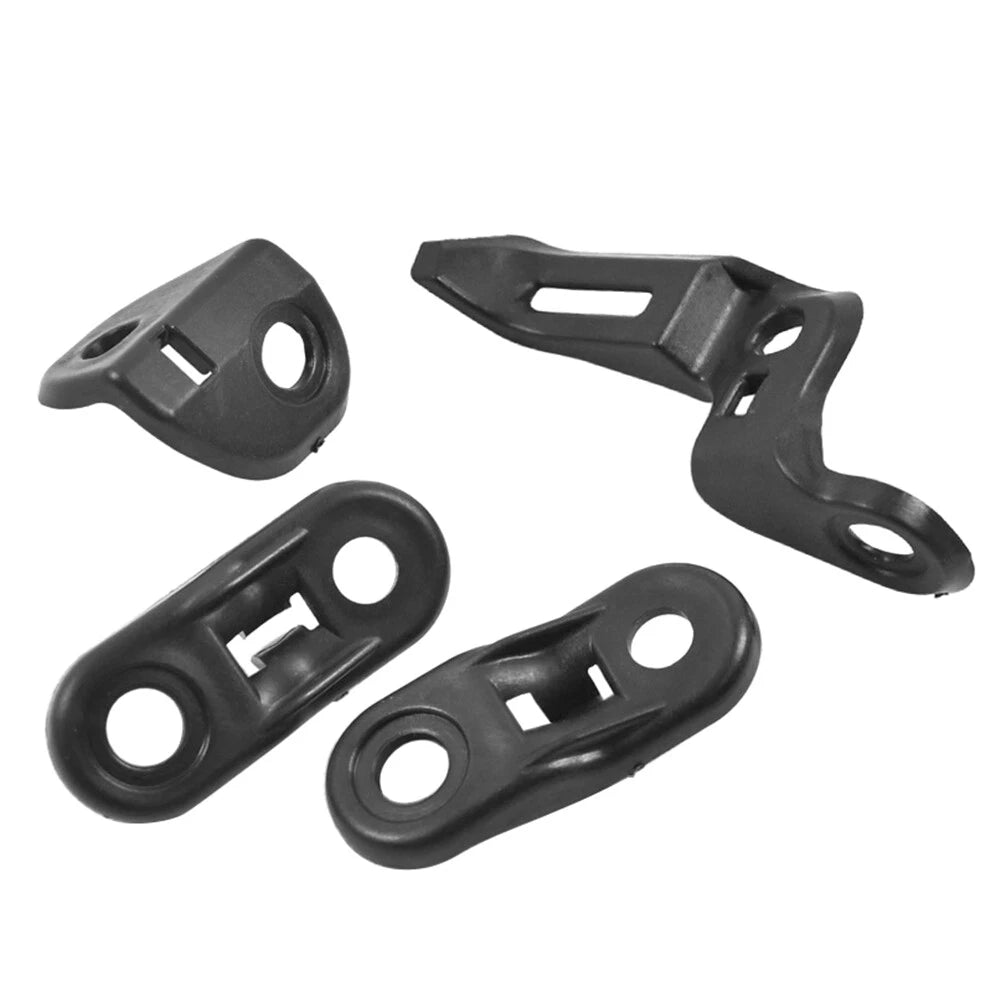 4PCS Fairing All Fixed Bracket For Honda CBR1000RR 2008-2017 Black
