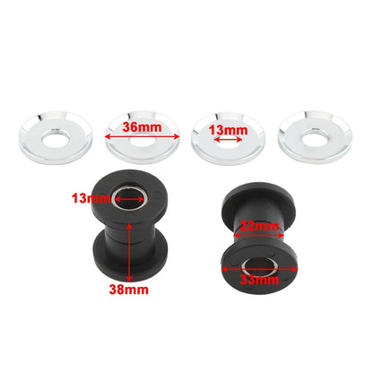 Polyurethane Handlebar Bar Riser Bushings For Harley Road King Electra Glide 83+