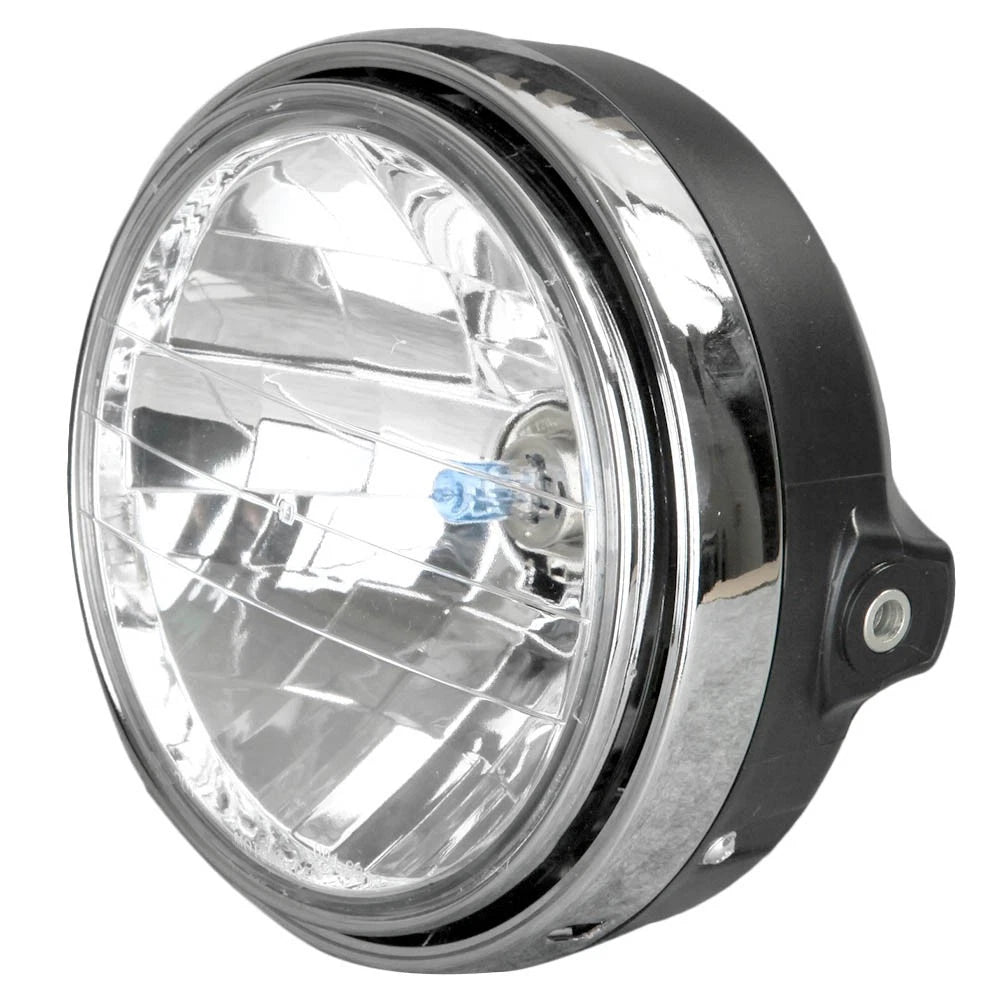 7-7/8" Headlight Head Lamp For HONDA CB400 1992-2022 CB500 CB1300 Universal