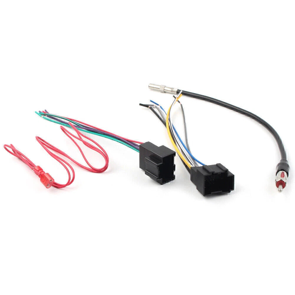 Stereo Radio Wire Harness+Antenna Combo For 2007-13 GMC SIERRA YUKON 1500 Car US