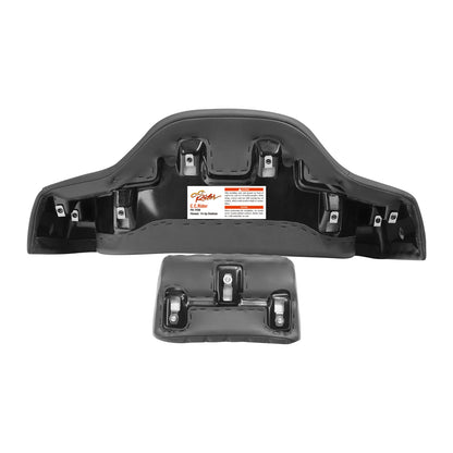 Black Blue Rear Trunk Passenger Backrest For Indian Chieftain Dark Horse 2016-26