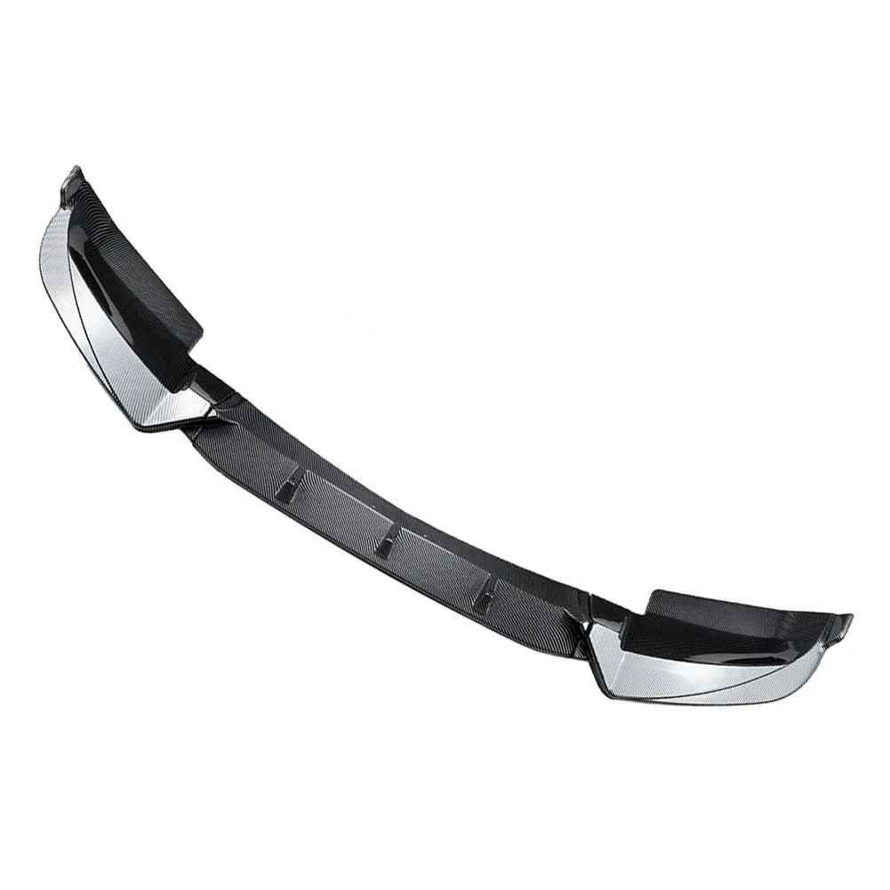 Carbon Look Front Bumper Lip Spoiler Splitter For BMW X6 F16 M Sport 2014-2019