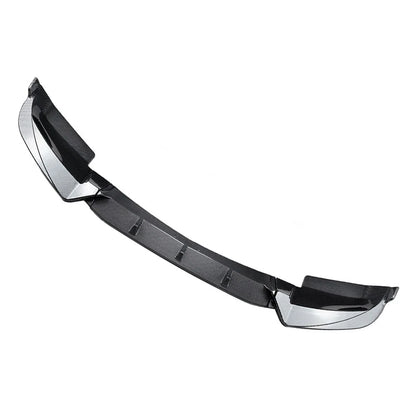Carbon Look Front Bumper Lip Spoiler Splitter For BMW X6 F16 M Sport 2014-2019