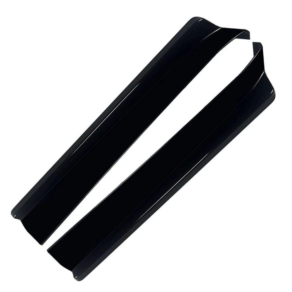2pcs Glossy Black Rear Bumper Side Aprons Spats For Suabru WRX STI VA 2015-2021