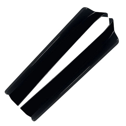 2pcs Glossy Black Rear Bumper Side Aprons Spats For Suabru WRX STI VA 2015-2021