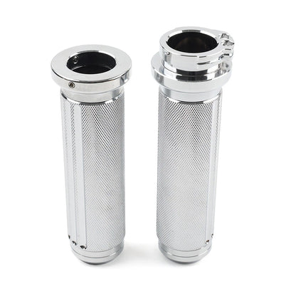 1" Handlebar Hand Grips For Harley Heritage Softail Dyna Chrome US