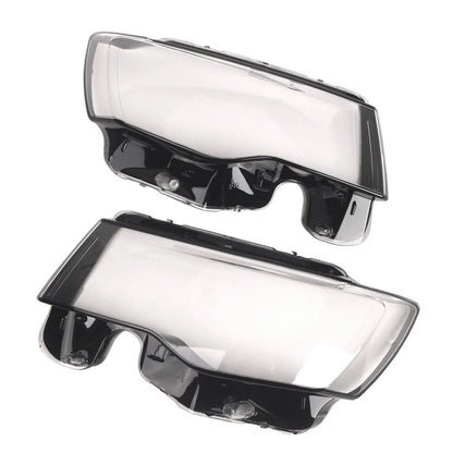 1 Pair Headlight Headlamp Lens Cover For Jeep Grand Cherokee 2014-2019